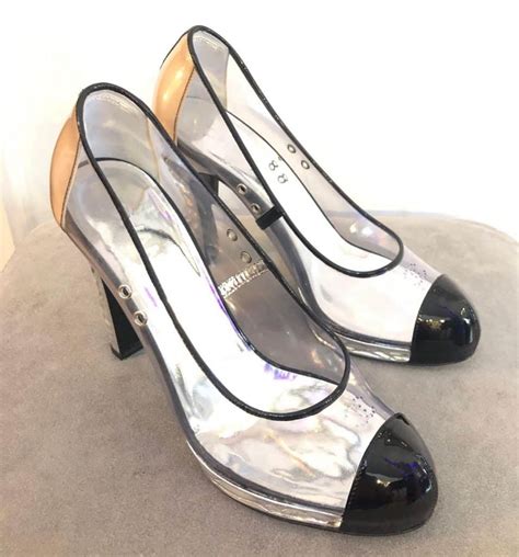 chanel pvc shoes|chanel shoes outlet.